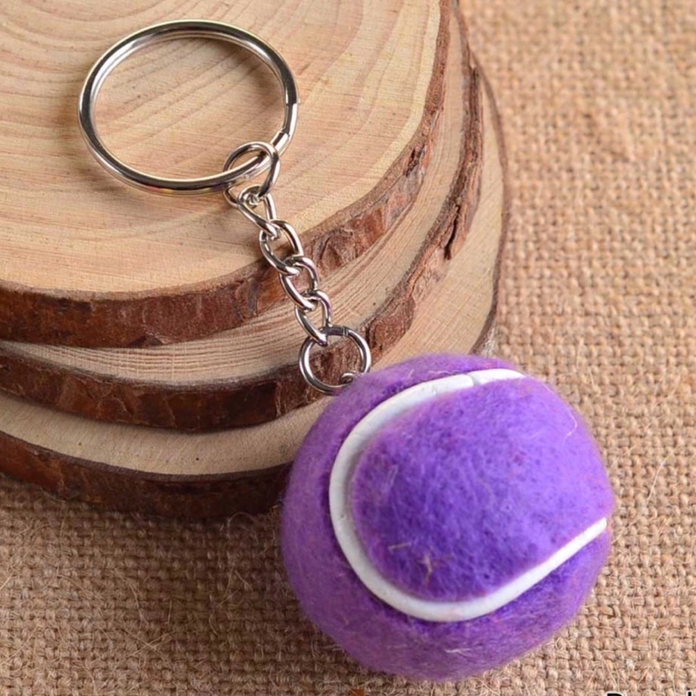 ❗️Moving SALE FINAL❗️ Mini Tennis Ball Key Chain